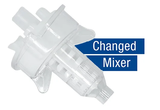 Changed dynamic mixer white